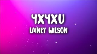 Lainey Wilson  4x4xU Official Music Video [upl. by Alejandrina]