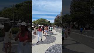 🇧🇷Copacabana Boardwalk  Río de Janeiro [upl. by Lynnworth351]