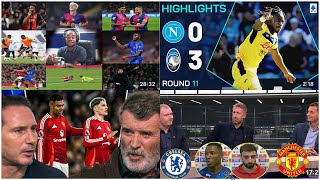 BRILLIANT ANALYSIS BY SIR OBED ON MAN U V CHELSEA AND NAPOLI V ATALANTAGASPIRINI MASTERPIECE WOOOW [upl. by Paver234]