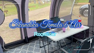 Roomtour 2024  Skandika Timola 6 Air Luftzelt [upl. by Gasser819]