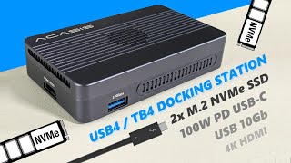 Acasis TBU405 Pro Max TB4USB4 NVMe Docking Station Review [upl. by Kristianson]