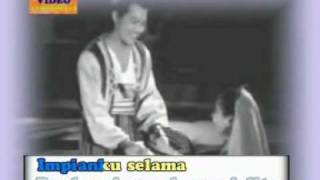 quotABADI CINTA KITAquot lagu klasik PRamlee dari filem quotAbu Hassan Pencuriquot lyrics by ZAHADA VIDEO [upl. by Bred317]