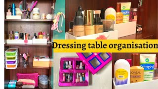 Dressing Table Organization amp Tour  My Makeup Collection amp Organization  My Vanity Tour [upl. by Aihsal]