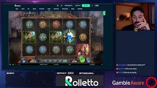 £800 vs wagering at Rolletto Casino  casino to play with me at Rolletto 18 Only [upl. by Stila]