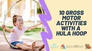 10 Gross Motor Activities with a Hula Hoop [upl. by Solracnauj]