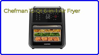 REVIEW 2024 Chefman 12Qt 6in1 Air Fryer ESSENTIAL details [upl. by Esil965]