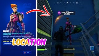 Reese Location Where to find Reese MPC Fortnite Chapter 2 Season 5 [upl. by Cyn]