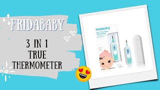 FridaBaby 3 in 1 Thermometer  Auto Double Checks Temp [upl. by Bertsche]