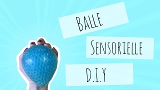 ▼ DIY Création dune balle sensorielle  Antistress  Astuce N°5 [upl. by Aihsemek31]