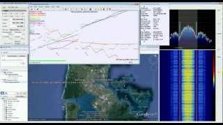 Weather Balloon Radiosonde tracking with RTL SDR RTL2832 Sondemonitor and SDR Sharp [upl. by Acirt]