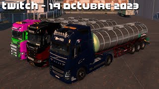 ETS2 🚚TruckersMP🚚 Nuevo DLC Los Balcanes Occidentales 🔵 Evento WOT 🔵Zepeliann 🔵 Twitch 191023 [upl. by Callean]