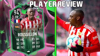 FUT LEGEND 😍 94 SHAPESHIFTERS ROUSSILLON PLAYER REVIEW FIFA 23 ULTIMATE TEAM [upl. by Ainafetse]