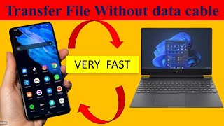 How to Transfer Files From Mobile To Laptop Without Data Cable Share Files From Mobile To Laptop [upl. by Ttirrej]