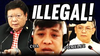 NAKATIKIM ang COA at Comelec kay Marcoleta sa pagkunsinti sa illegal ayuda ni Gov Mamba Ep2 [upl. by Bornstein988]