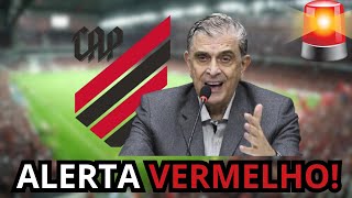 OLHA ESSA ALERTA VERMELHO LIGADO NO FURACÃO SITUAÇÃO ASSUSTA NOTICIA DO ATHLETICOPR [upl. by Aihsak]