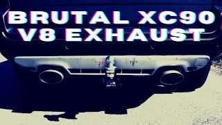 Volvo XC90 V8 Heico Exhaust Sound [upl. by Intihw]