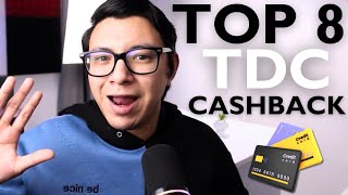 TOP 8 MEJORES Tarjetas de Crédito con CASHBACK 💳 [upl. by Jesse]