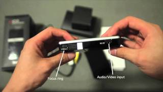 Optoma Pico Pocket DLP Projector PK101 Unboxing HD [upl. by Nauqat]