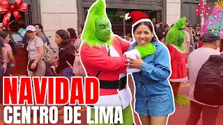 CENTRO DE LIMA EN MODO NAVIDAD 🎅🎄PARTE 1 [upl. by Weathers]