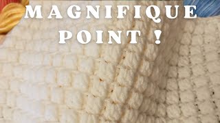 Magnifique  Nouveau point au CROCHET [upl. by Meeharb983]