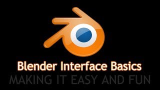 Blender Tutorial  Interface Beginner Basics [upl. by Phyllida815]