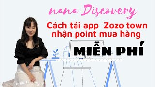 Cách đăng ký tài khoản và mua hàng với 3000 point miễn phí trên zozo town [upl. by Nesnaj376]