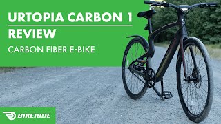 Urtopia Carbon 1  Carbon Fiber EBike Review  BikeRidecom [upl. by Lewison890]