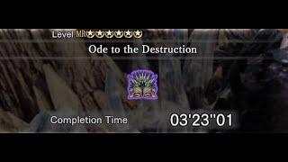 MHWI  quotOde to the Destructionquot Tempered Ruiner Nergigante TA Wiki Rules Long Sword Solo 323quot01 [upl. by Adnilav]