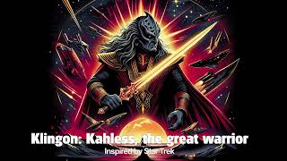 Klingon Kahless the great warrior [upl. by Asilrac637]