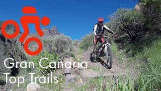 MTB Gran Canaria Island the very best mountain bike single trails [upl. by Olenka]