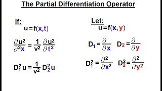 Math Partial Differential Eqn  Ch1 Introduction 4 of 42 Partial Differential Operator [upl. by Reeve]