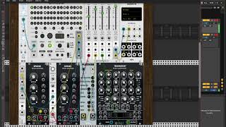 Idioteque  VCV Rack  Ableton Sampler [upl. by Cutlerr]