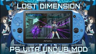 How to install LOST DIMENSION Undub Mod on your PS VITA [upl. by Aicilec]