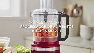 Processador 21 L KitchenAid  Como Limpar [upl. by Adabel]