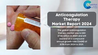 Anticoagulation Therapy Market Report 2024  Forecast Market Size amp Growth [upl. by Ulah]