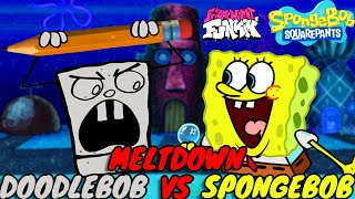 FNF MELTDOWN COVER DOODLEBOB VS SPONGEBOB [upl. by Fesoj194]