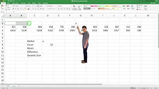 How to use SUM and OFFSET Excel functions [upl. by Evadnee]