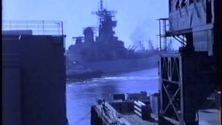 Battleship New Jersey going pierside 1990 part 7 [upl. by Rayna514]