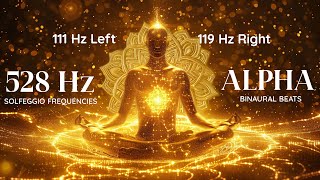 528 Hz Crystal Singing Bowl Solfeggio Frequencies  432 Hz  Alpha Waves amp Spiritual Awakening [upl. by Cawley37]