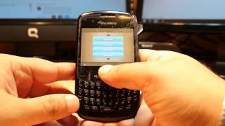 Games install to Blackberry Curve 8520 [upl. by Nnav18]