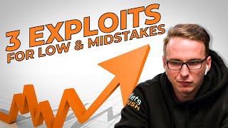 3 Tips To EXPLOIT Low amp Midstakes  RYE Poker Tips [upl. by Florella]