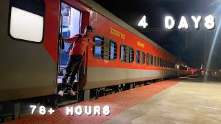 Indias Longest Train Journey Dibrugarh to Kanyakumari [upl. by Macomber745]