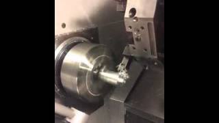 Haas ST30Y with live tooling [upl. by Orbadiah866]