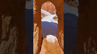 Hike Through Bryce Canyon National Park in The Winter [upl. by Eelinej398]