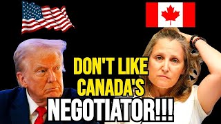 Chrystia Freeland Tries To Clear The Air With Donald Trump Before His Second Term [upl. by Rabbi595]