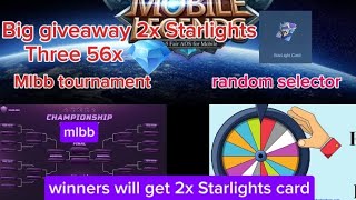 🔥 Mobile Legends Giveaway Win Starlight amp Diamonds  Mlbb Tournament amp Random Picker Options 🔥 [upl. by Notlim]