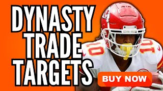 PRECAMP Dynasty Trade Targets at Every Position HURRY [upl. by Sansen690]