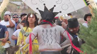 Godfather and Goddaughter dancing with Apache Crown Dancers [upl. by Grove]