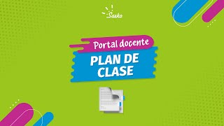 ¿Cómo diseñar un plan de clase desde portal docente Saeko [upl. by Sidnarb594]