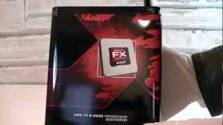 AMD FX8350 CPU Unboxing [upl. by Maddox441]